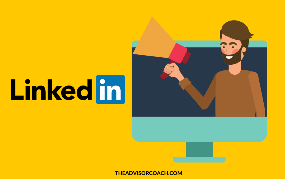 LinkedIn logo - LinkedIn is a powerful tool for financial advisors