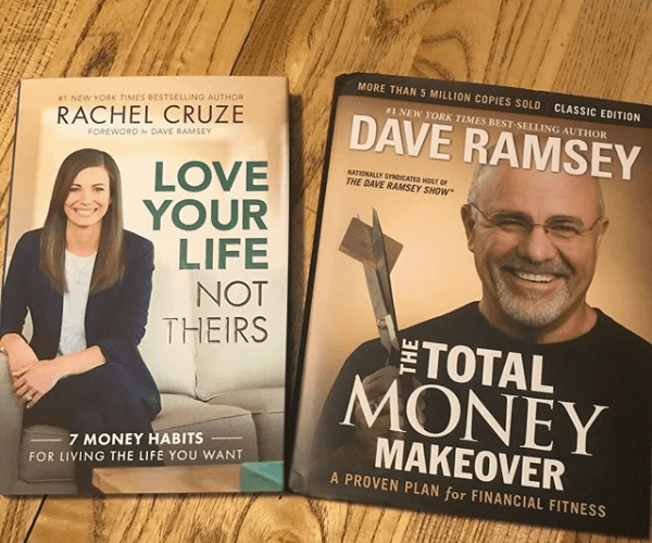Dave Ramsey and Rachel Cruze, who have both written investing books